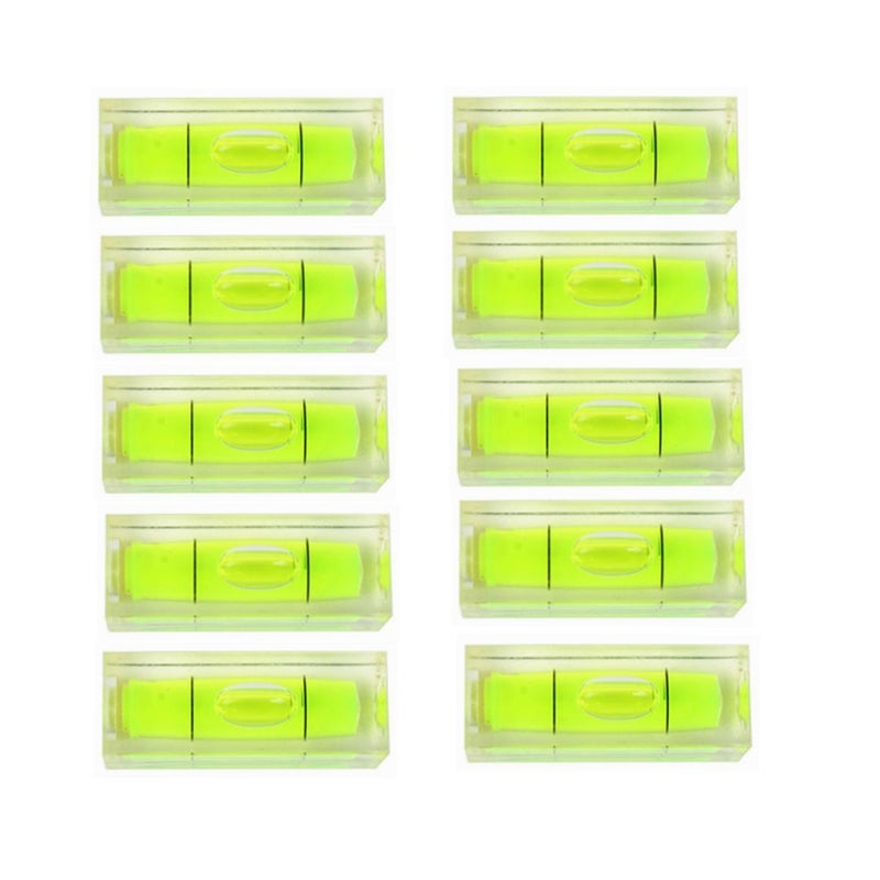 YOTOM 11pcs Mini Level Picture Hanging Spirit Bubble Level  10x10x29mm Square Level Mark Measuring Tools - Image 1